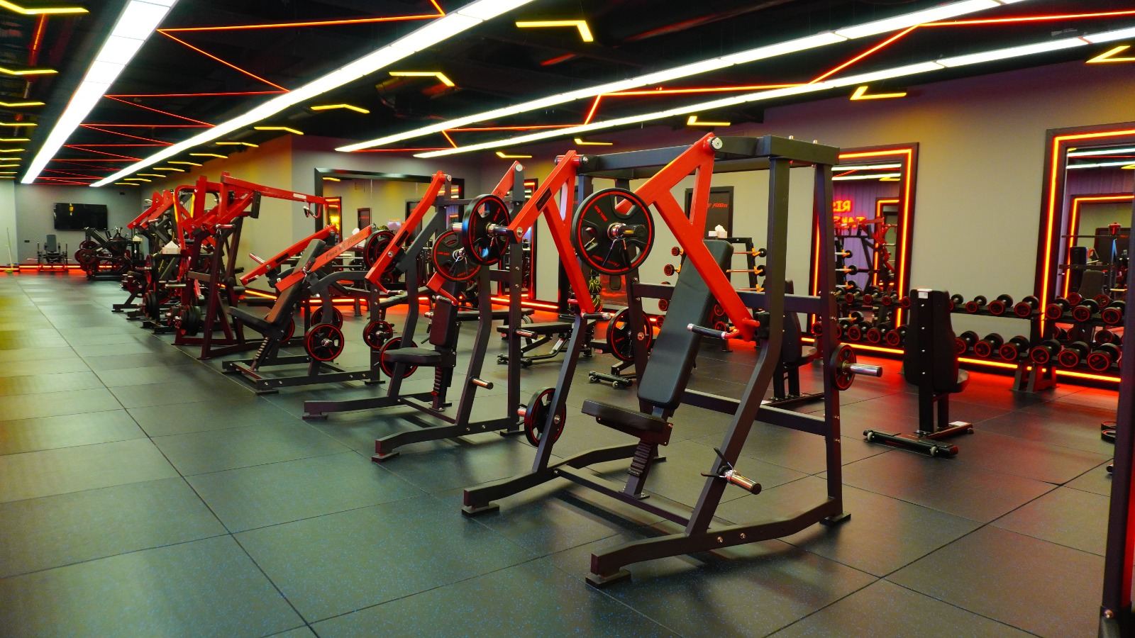 Women strength training at Face Off Fitness Rashidiya